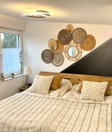 Boho Apartment Mit Aussicht Auf Gartenoase Naehe Duesseldorf Krefeld Exterior photo