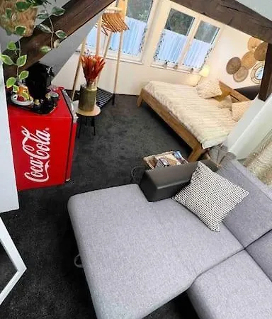 Boho Apartment Mit Aussicht Auf Gartenoase Naehe Duesseldorf Krefeld Exterior photo